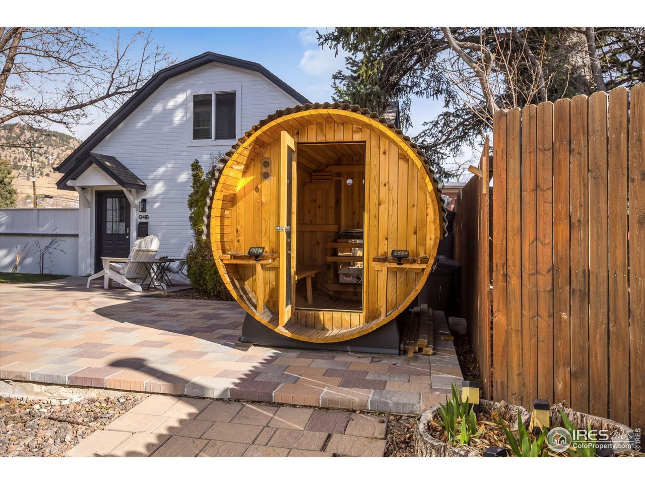 1241 High Street Boulder, CO 80304 - Photo 29 of 36 a view of a swimming pool with a slide