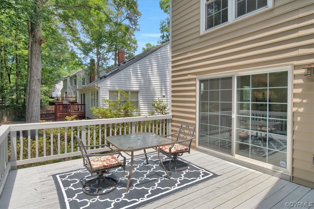 12516 Eagle Ridge Road Henrico, VA 23233 - Photo 42 of 48 View of deck