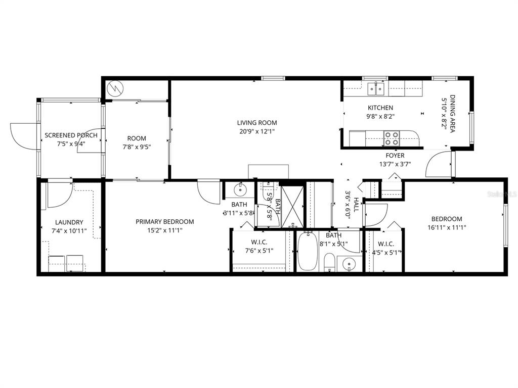 7360 Ulmerton Road, Unit 15D Largo, FL 33771 - Photo 5 of 75 a picture of a rug with a white wall and a picture