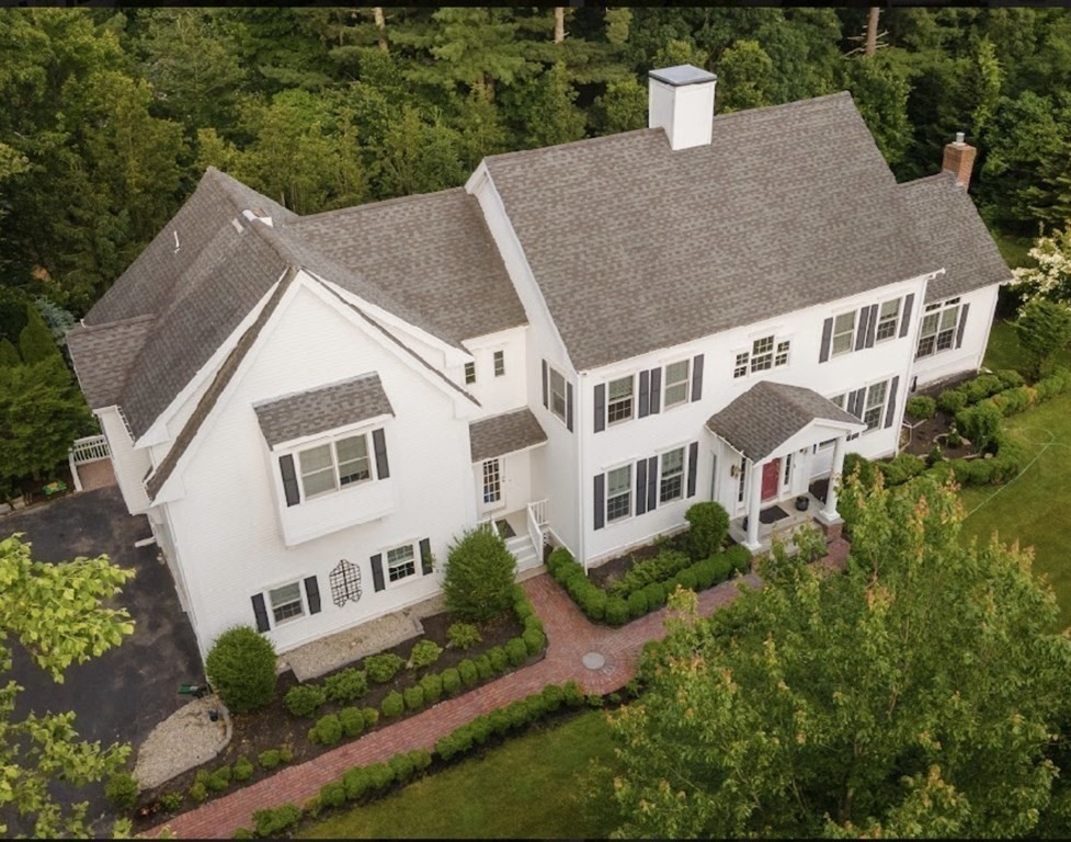 148 Hillcrest Road Marshfield, MA 02050 - Photo 40 of 42 a aerial view of a house with garden