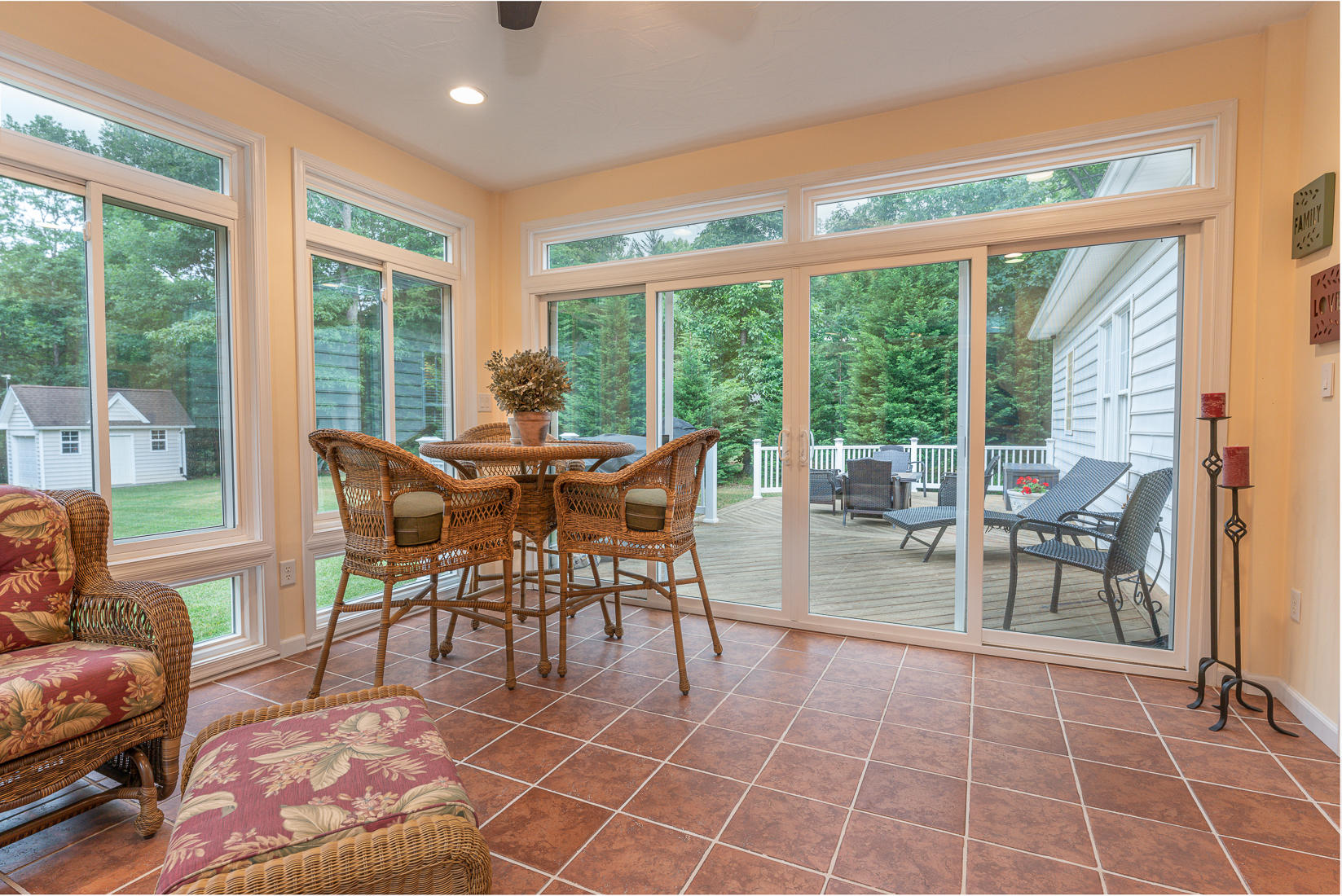 74 Chesney Place Blue Ridge, VA 24064 - Photo 18 of 71 a view of a dining room with furniture large windows and wooden floor