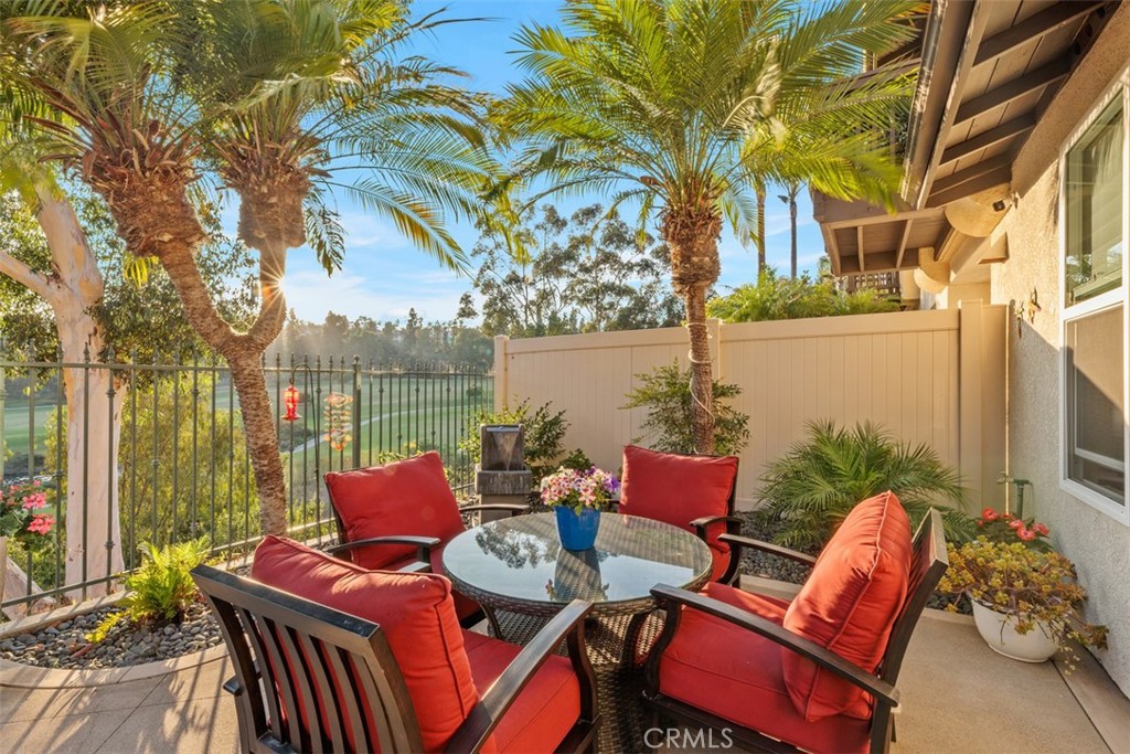 6819 Adolphia Drive Carlsbad, CA 92011 - Photo 14 of 40 a outdoor sitting area with furniture and a potted plant