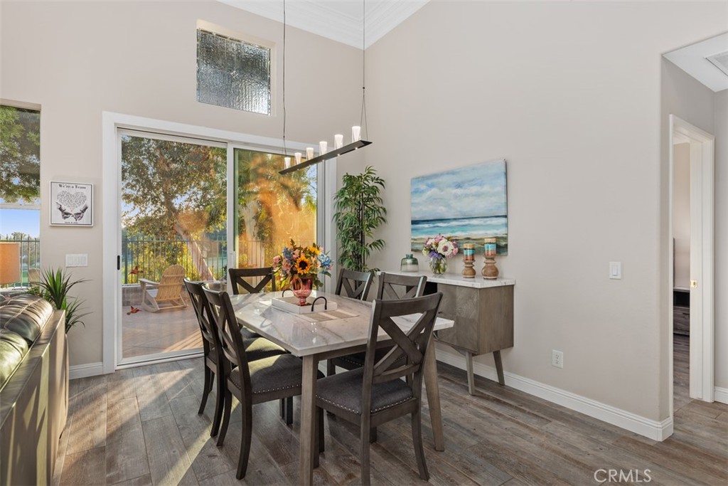 6819 Adolphia Drive Carlsbad, CA 92011 - Photo 19 of 40 a view of a dining room with furniture window and outside view