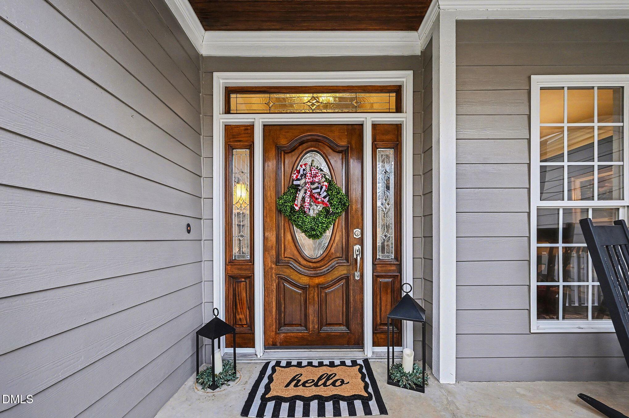 533 Competition Road Raleigh, NC 27603 - Photo 2 of 51 front door stained