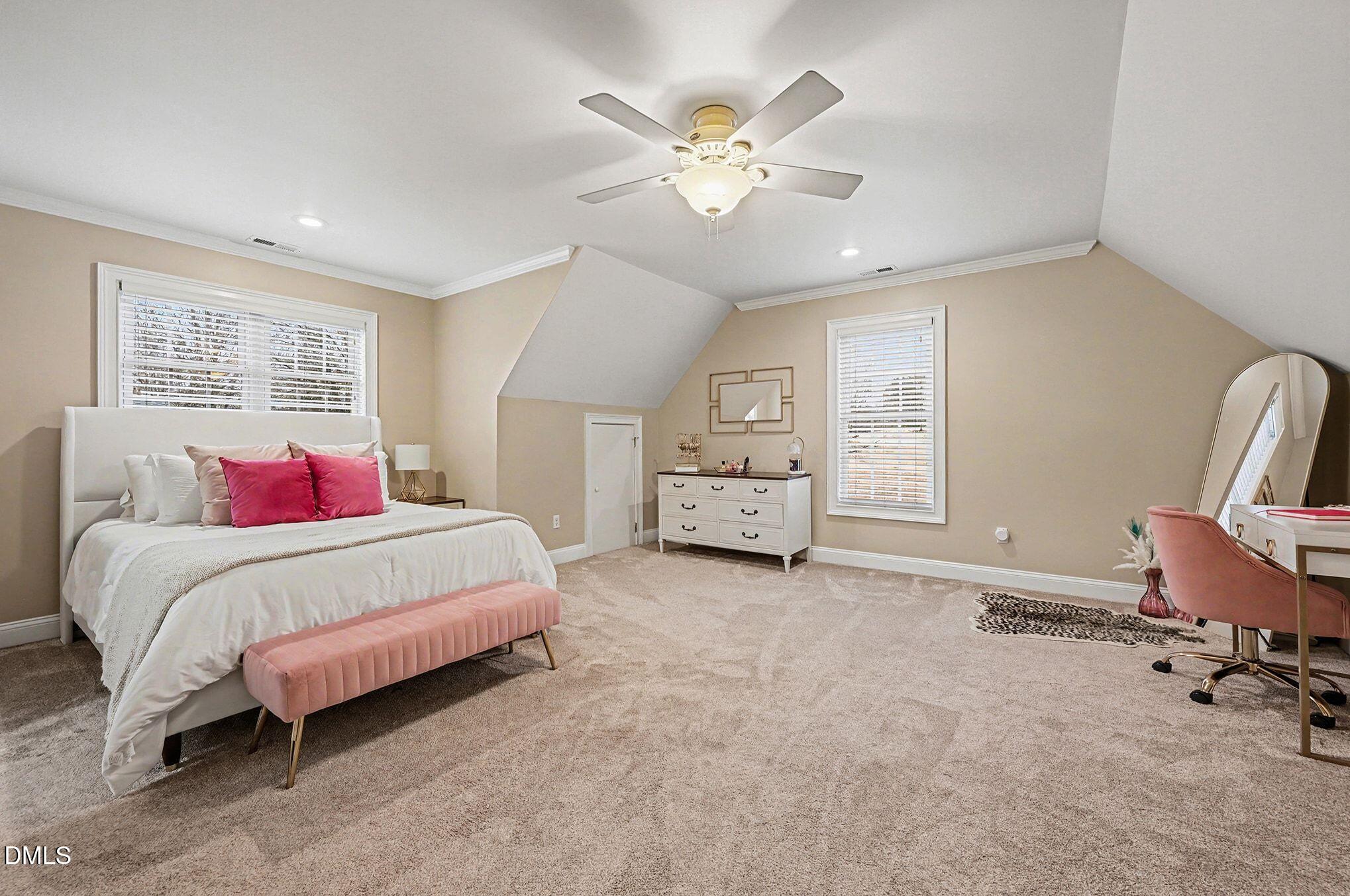 533 Competition Road Raleigh, NC 27603 - Photo 23 of 51 Bedroom 2 Pink