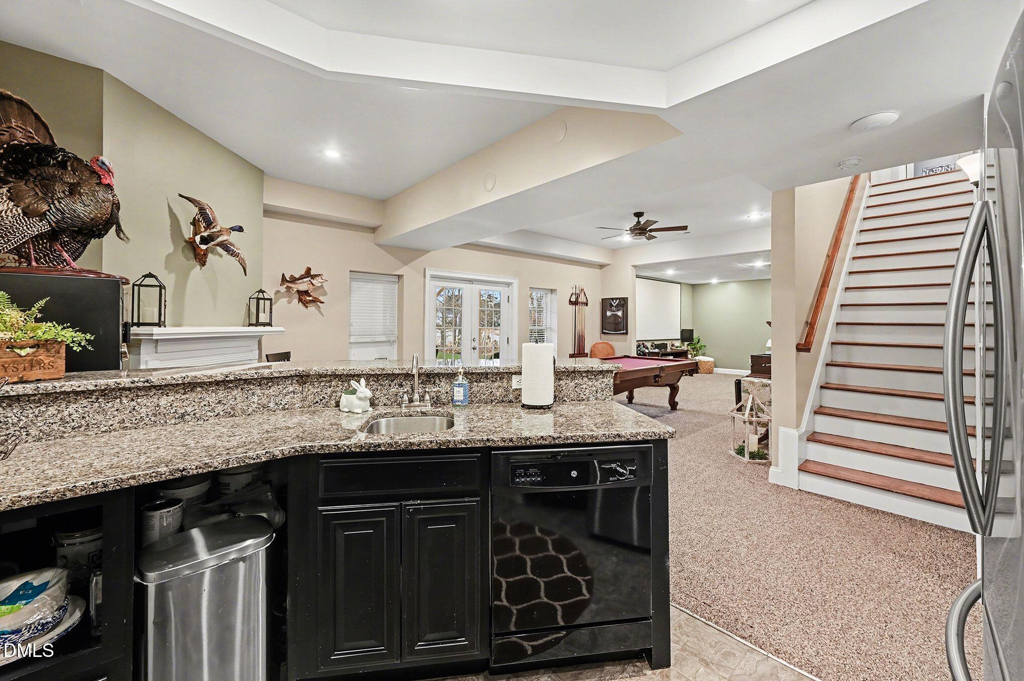 533 Competition Road Raleigh, NC 27603 - Photo 34 of 51 Wetbar Stairs