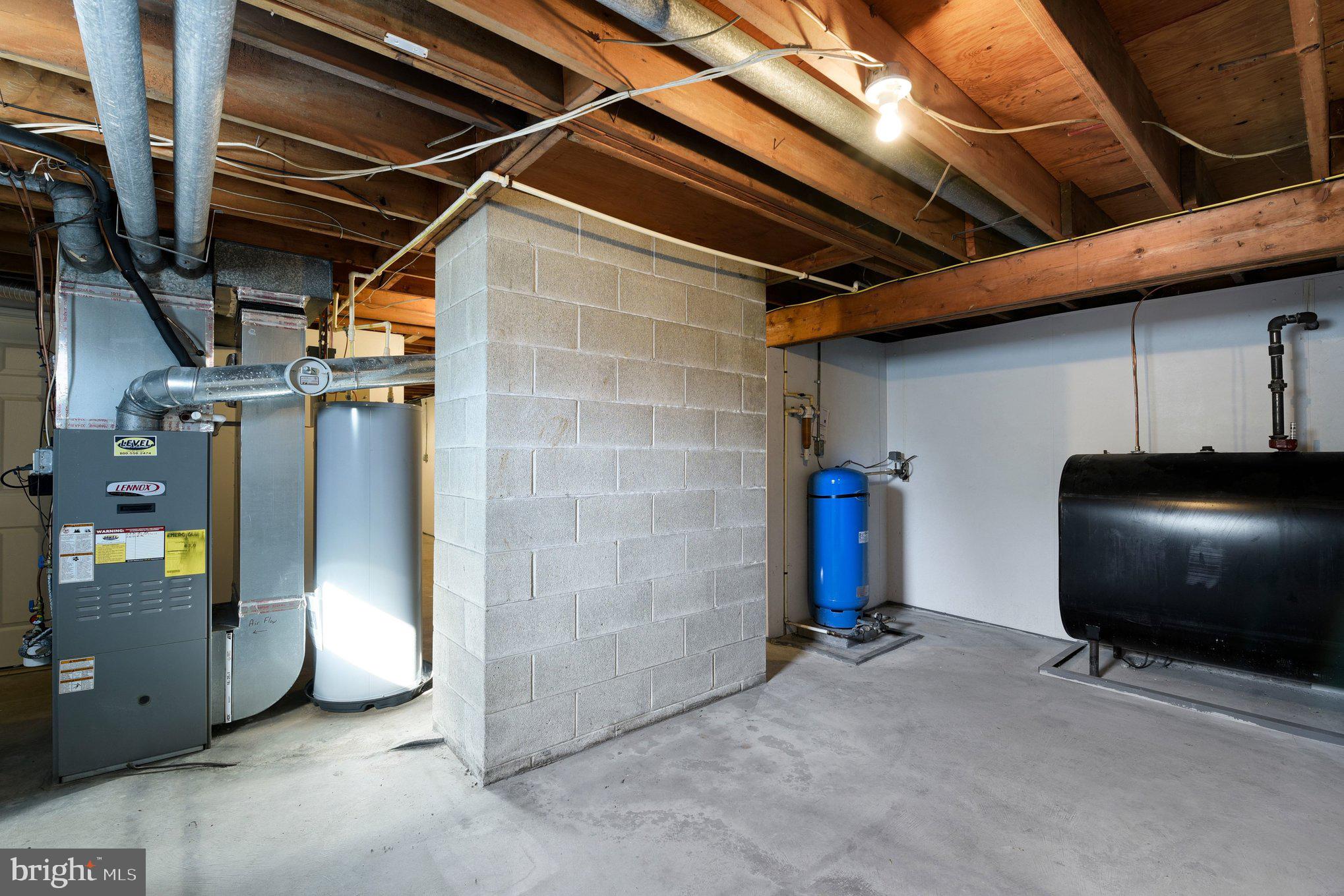 3501 Garrett Court Aberdeen, MD 21001 - Photo 42 of 53 Unfinished Basement Utility & Storage Area