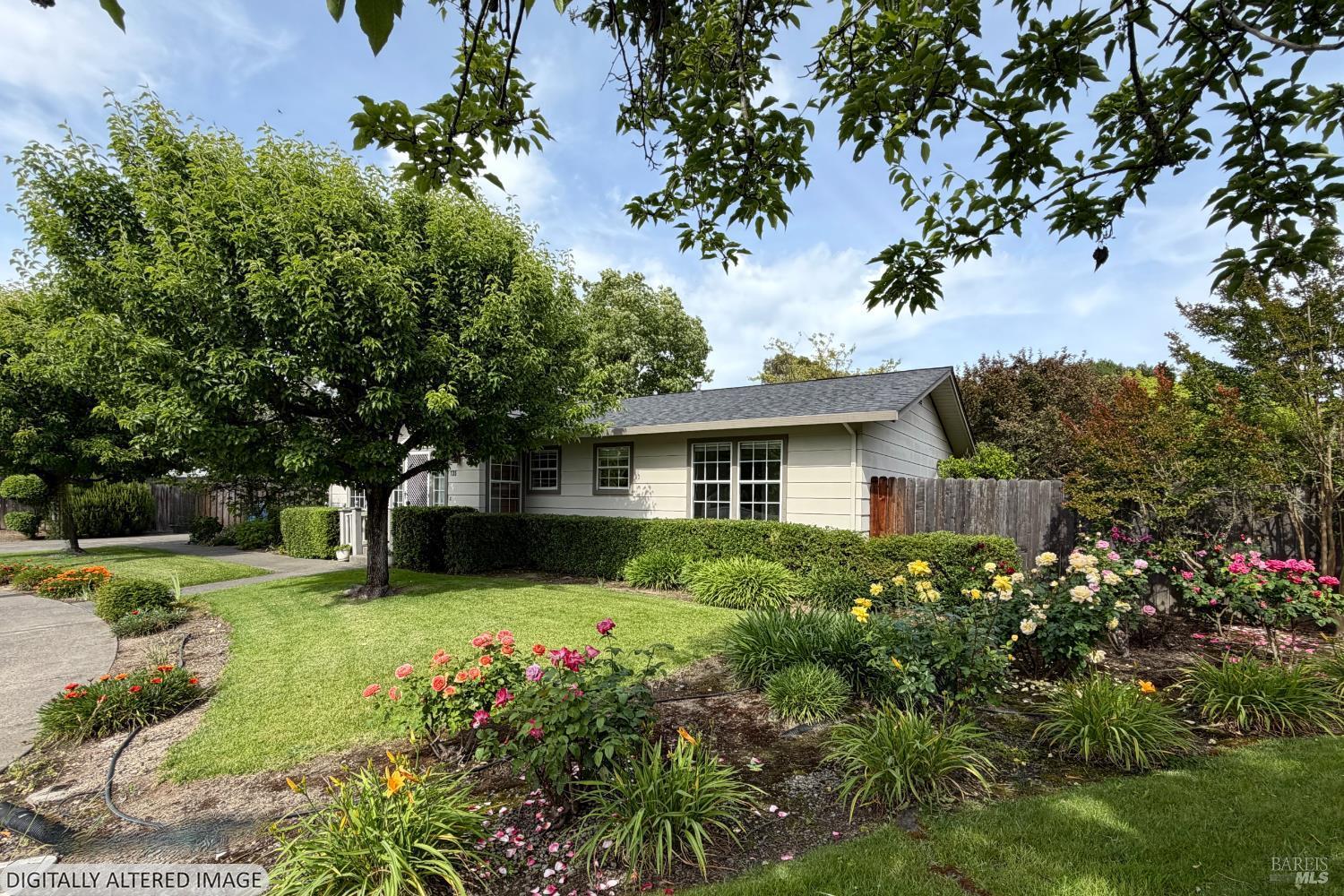 135 Fulton Place Windsor, CA 95492 - Photo 2 of 41 front view of a house with yard