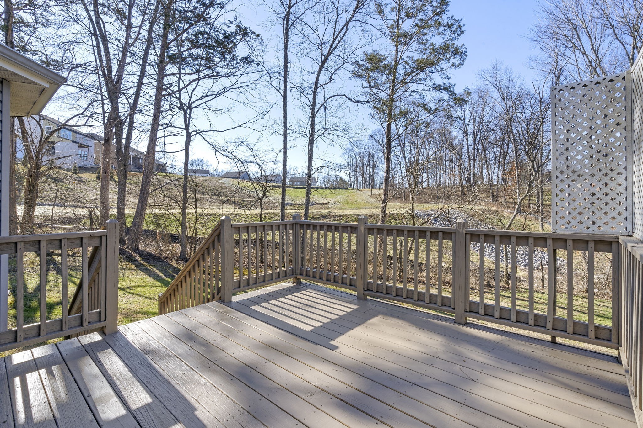 4244 Birmingham Road Lebanon, TN 37090 - Photo 36 of 40 a view of balcony with wooden floor and fence