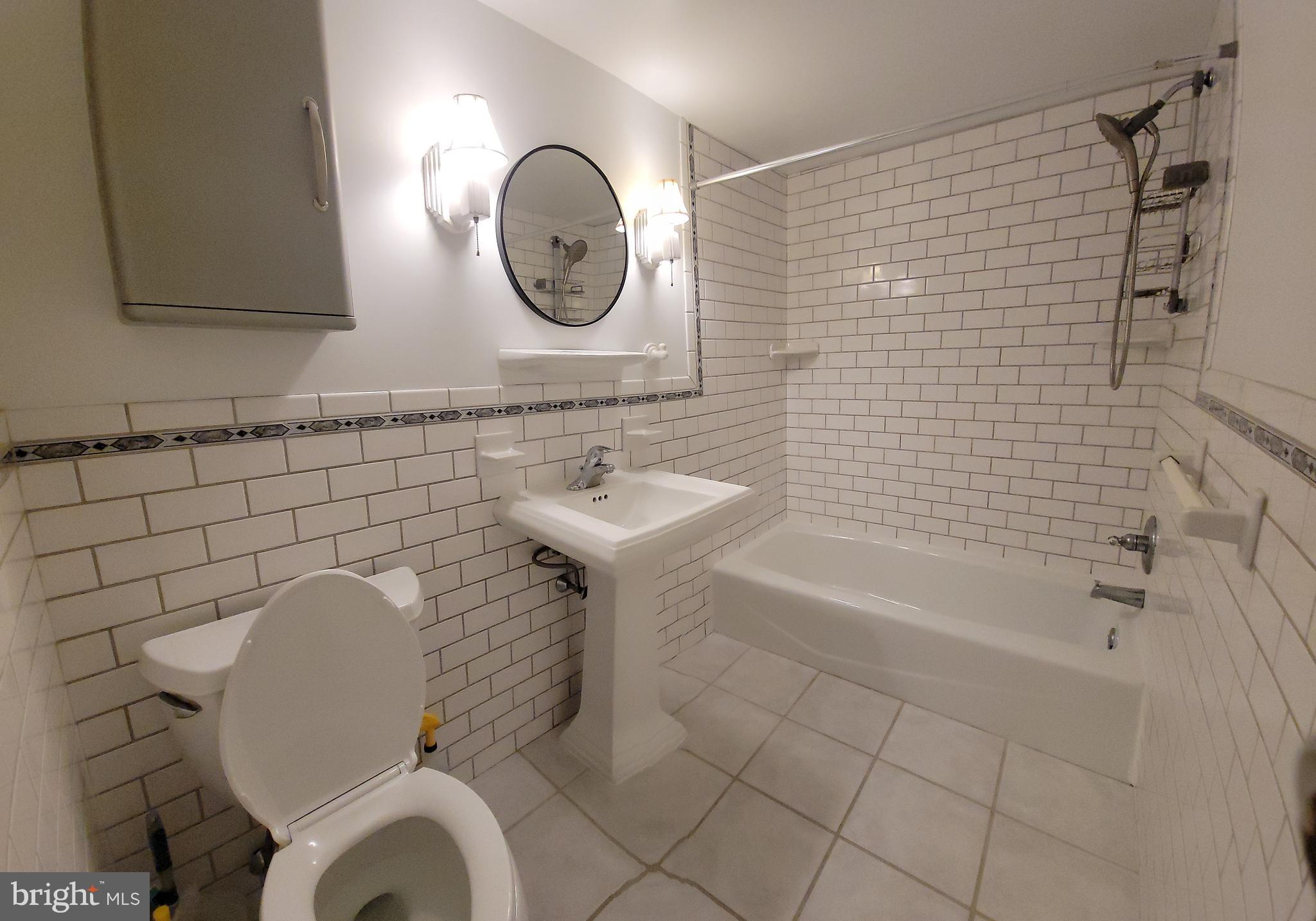 46 Township Line Road, Unit 305 Elkins Park, PA 19027 - Photo 18 of 31 a bathroom with a sink mirror and toilet