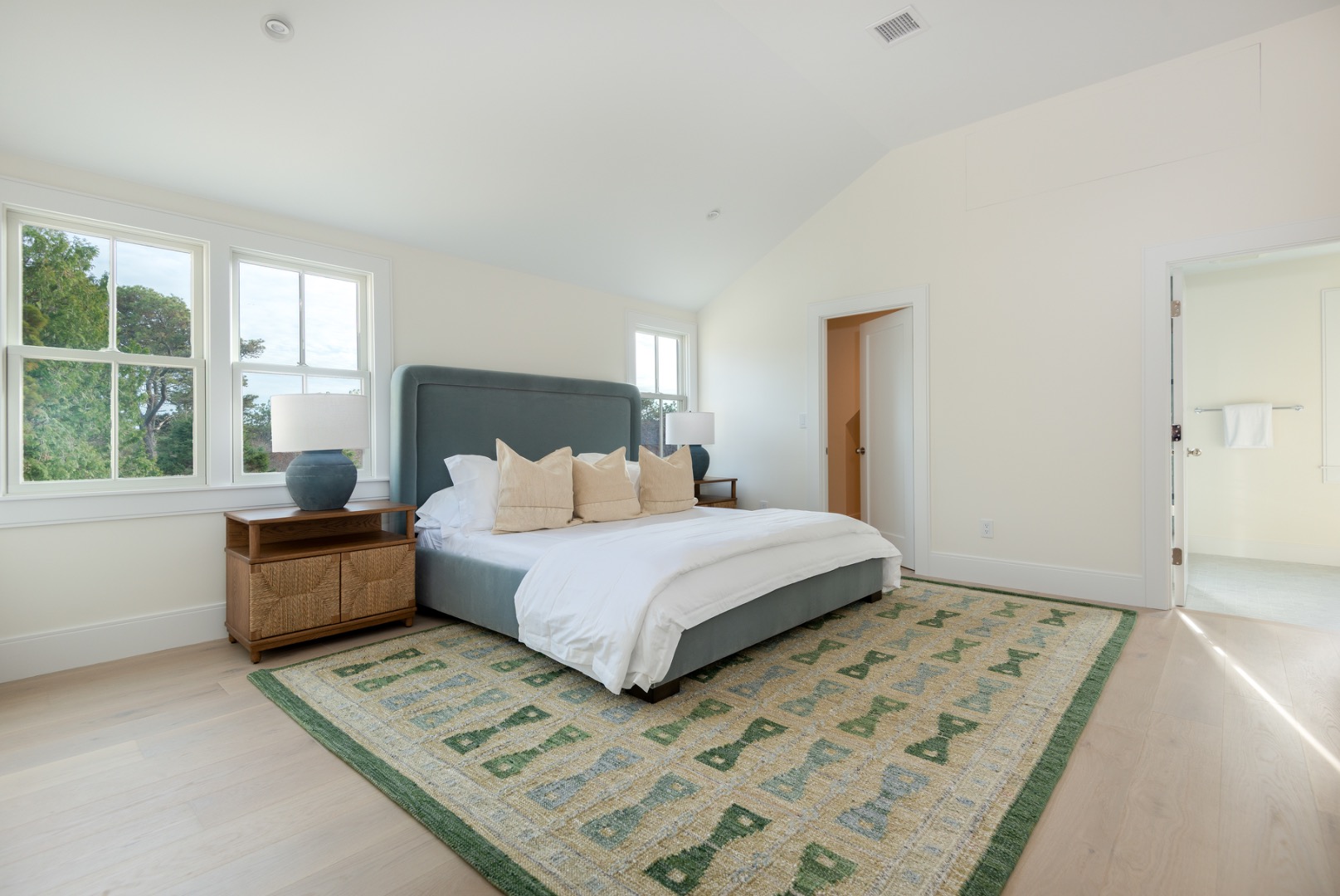 15 Deer Run Road Nantucket, MA 02554 - Photo 31 of 62 a bedroom with a bed and a couch