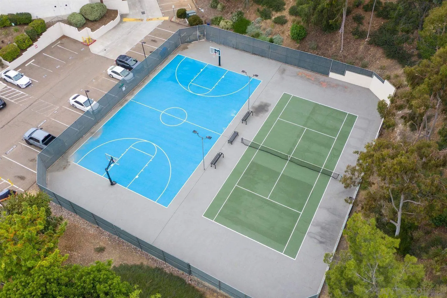 6191 Rancho Mission Road, Unit 105 San Diego, CA 92108 - Photo 29 of 31 an aerial view of a house