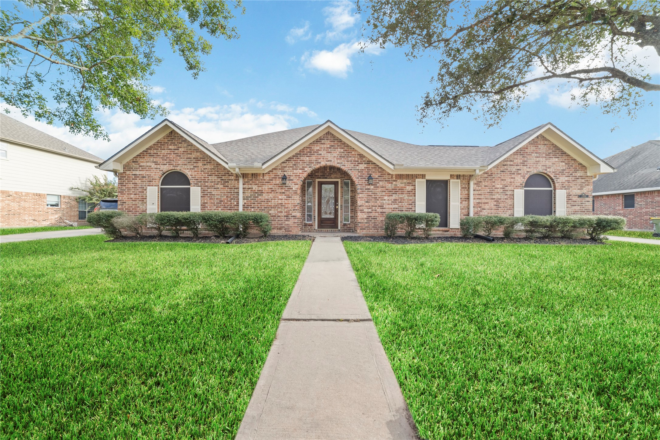 11108 Dawson Road Pearland, TX 77584 - Photo 1 of 43 a view of a front of house with a yard
