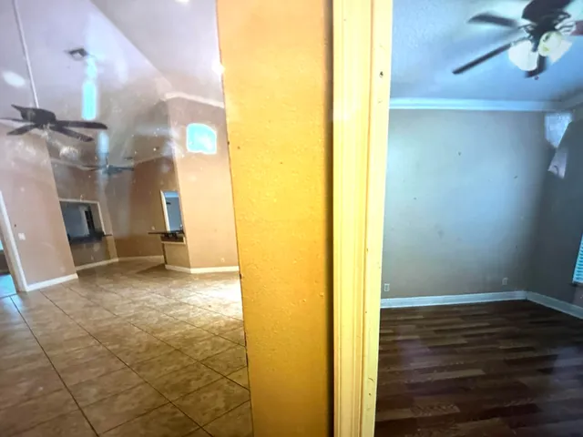 a view of empty room