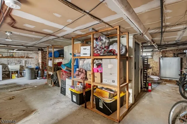 a view of storage and utility room