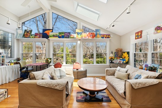 1850 Burton Lane Park Ridge, IL 60068 - Photo 18 of 34 a living room with furniture and a large window