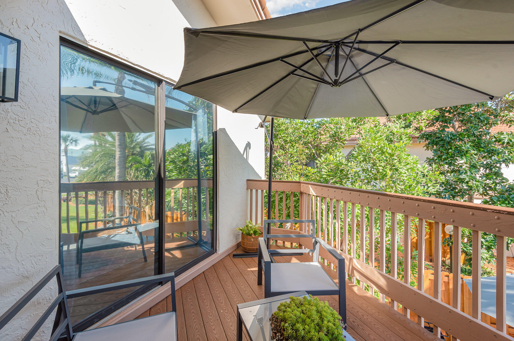 200 South Banana River Boulevard, Unit 804 Cocoa Beach, FL 32931 - Photo 19 of 31 a view of a two chairs in the balcony