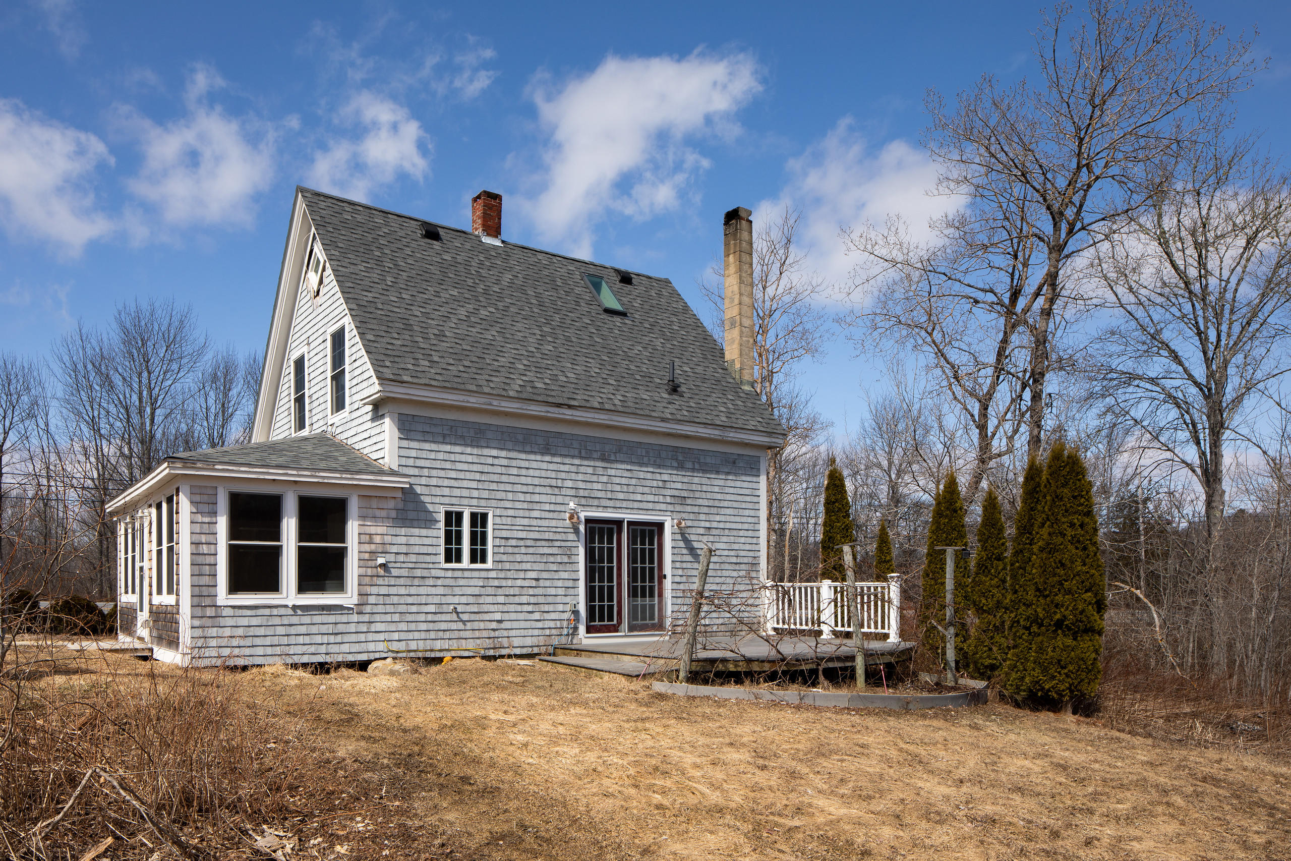 555 River Road Tenants Harbor, ME 04860 - Photo 21 of 23 Back view of home