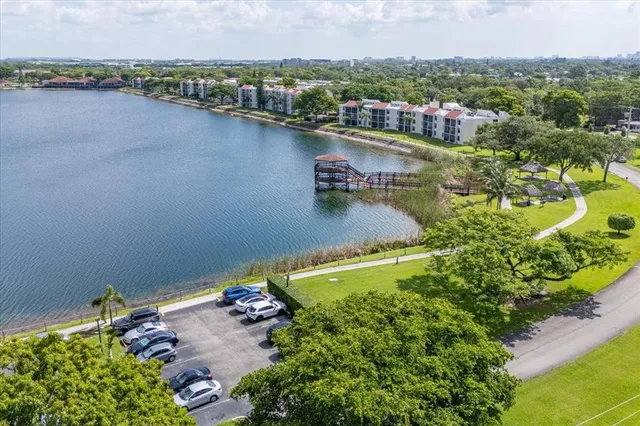 a view of a city and a mountain view