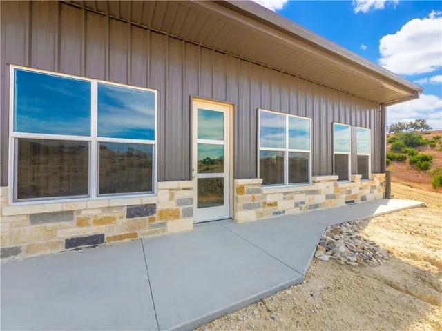 a view of wooden balcony