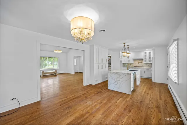 a very nice looking room with a large window