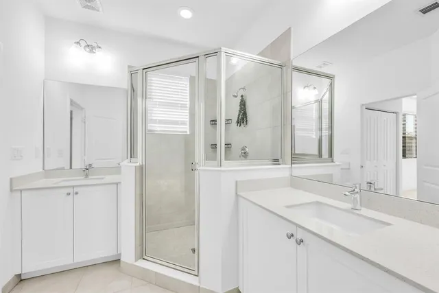 a view of a lake with a mountain in the background