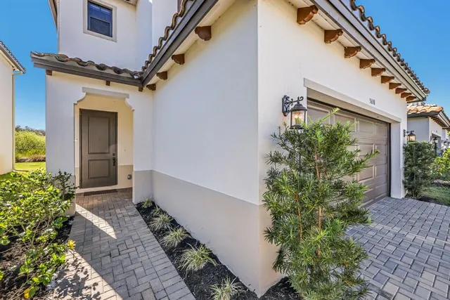 a picture of a bench in the window