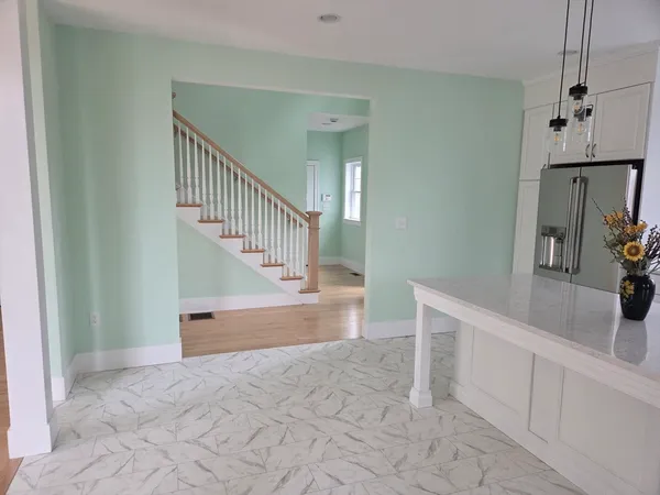 a view of entryway and hall