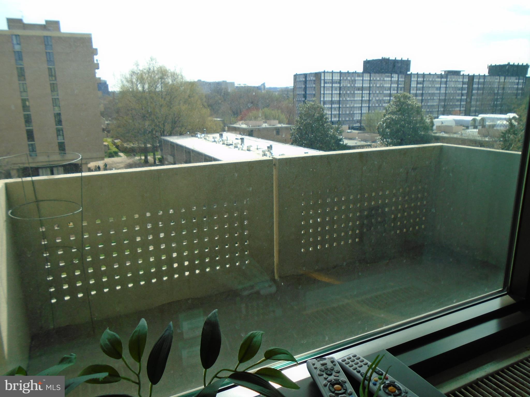 1250 4th Street Southwest, Unit W403 Washington, DC 20024 - Photo 18 of 41 a view of a balcony with an outdoor space