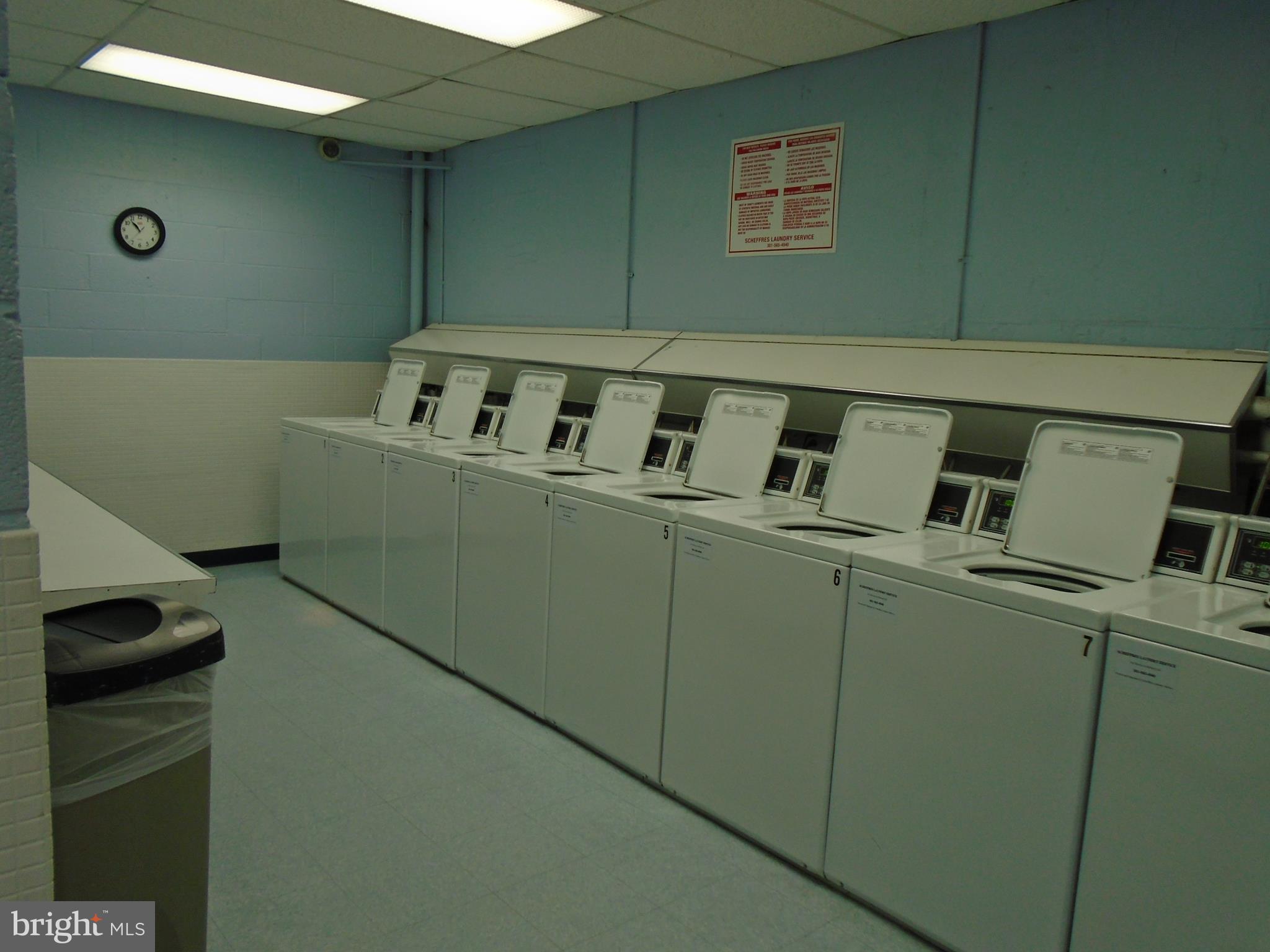 1250 4th Street Southwest, Unit W403 Washington, DC 20024 - Photo 30 of 41 a utility room with dryer and washer