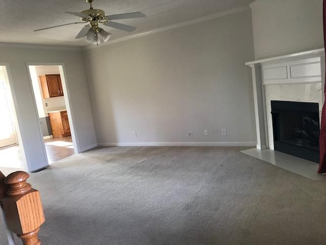 3014 Roellen Road Murfreesboro, TN 37130 - Photo 2 of 9 Spacious living room has fireplace! 3014 Roellen Rd, Murfreesboro, TN 37130