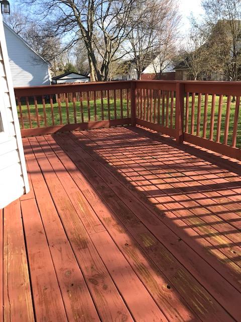 3014 Roellen Road Murfreesboro, TN 37130 - Photo 8 of 9 Back deck great for grilling and entertaining! 3014 Roellen Rd, Murfreesboro, TN 37130