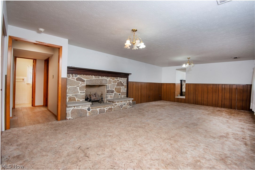 38898 Johnnycake Ridge Road Willoughby, OH 44094 - Photo 7 of 8 Huge Family Room with Stone Fireplace