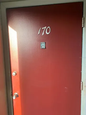a view of door
