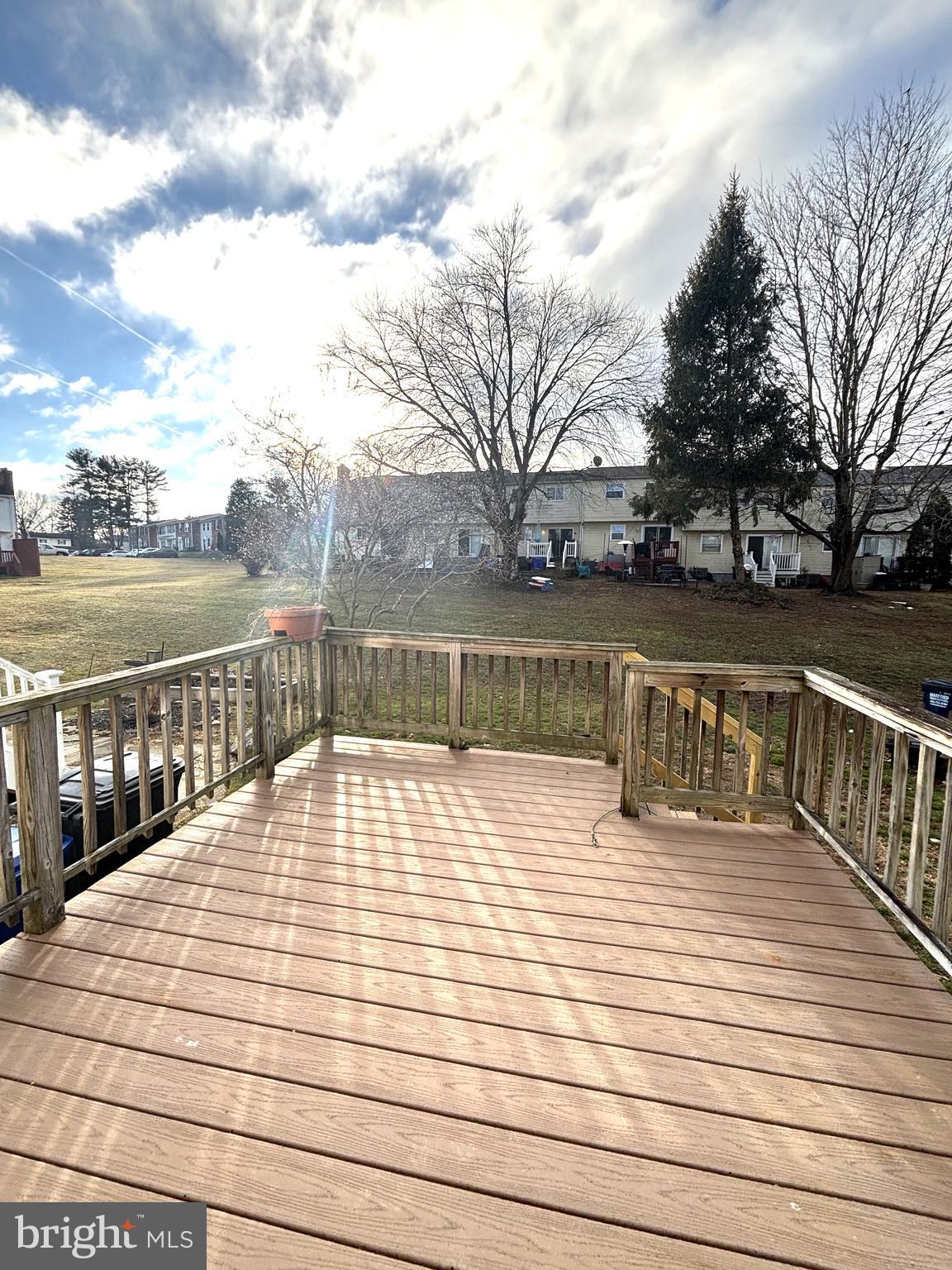 1404 St Francis Road Bel Air, MD 21014 - Photo 3 of 23 a view of wooden deck with lake