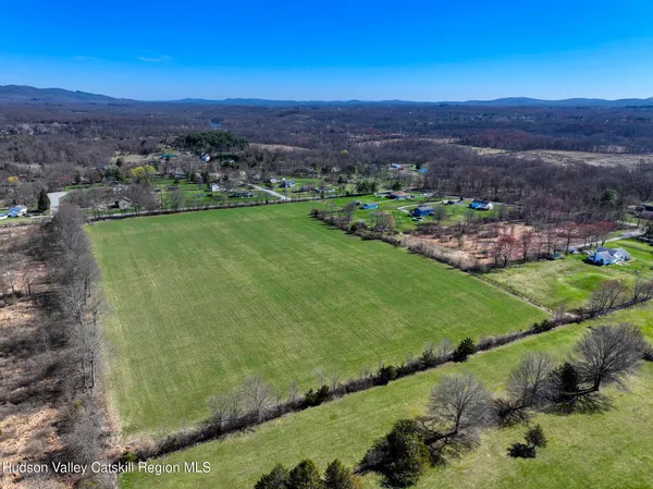 a view of a city with a lake view