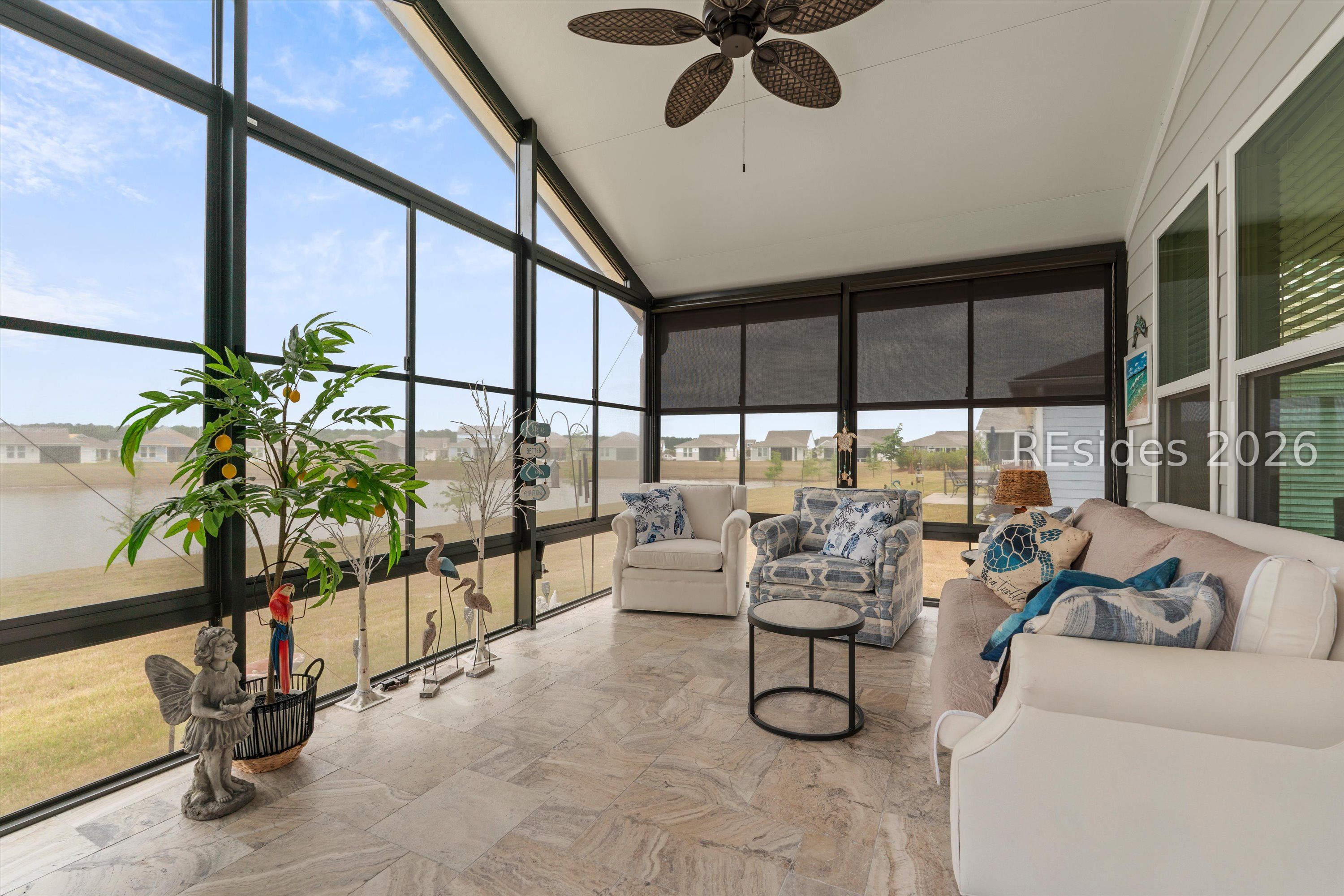 1206 Sun Fish Way Hardeeville, SC 29927 - Photo 24 of 47 Enclosed Lanai / Ductless HVAC