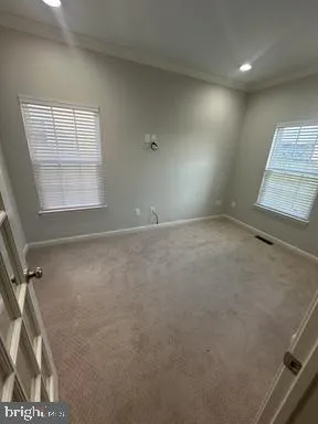 a view of empty room