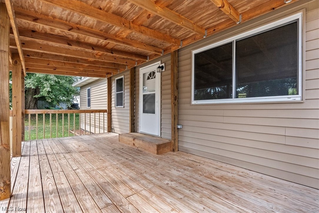 1827 Barth Road Belpre, OH 45714 - Photo 8 of 31 View of porch