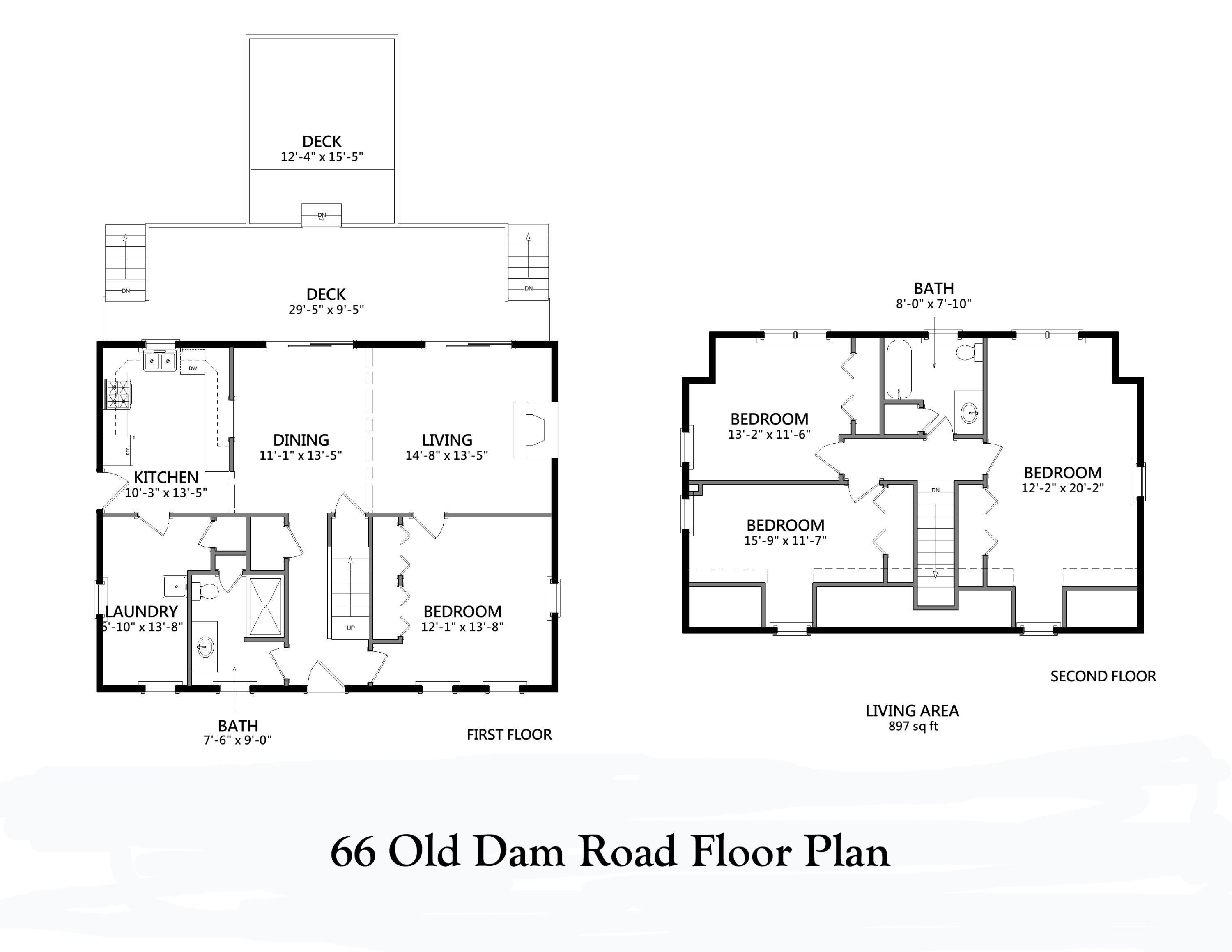 66 Old Dam Road Bourne, MA 02532 - Photo 34 of 34 Floor Plan