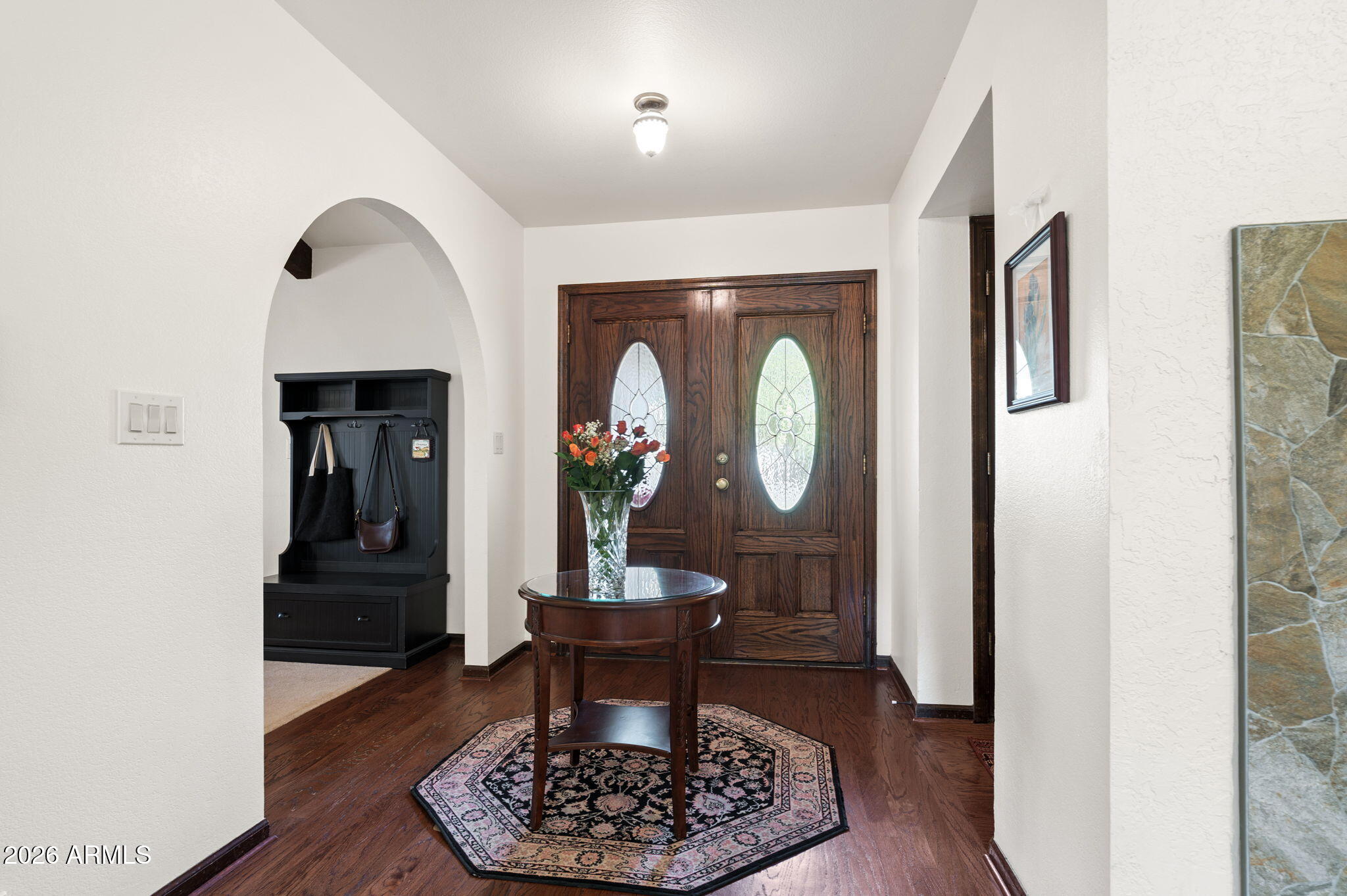 2029 East Lockwood Street Mesa, AZ 85213 - Photo 15 of 23 a living room with furniture and a wooden floor
