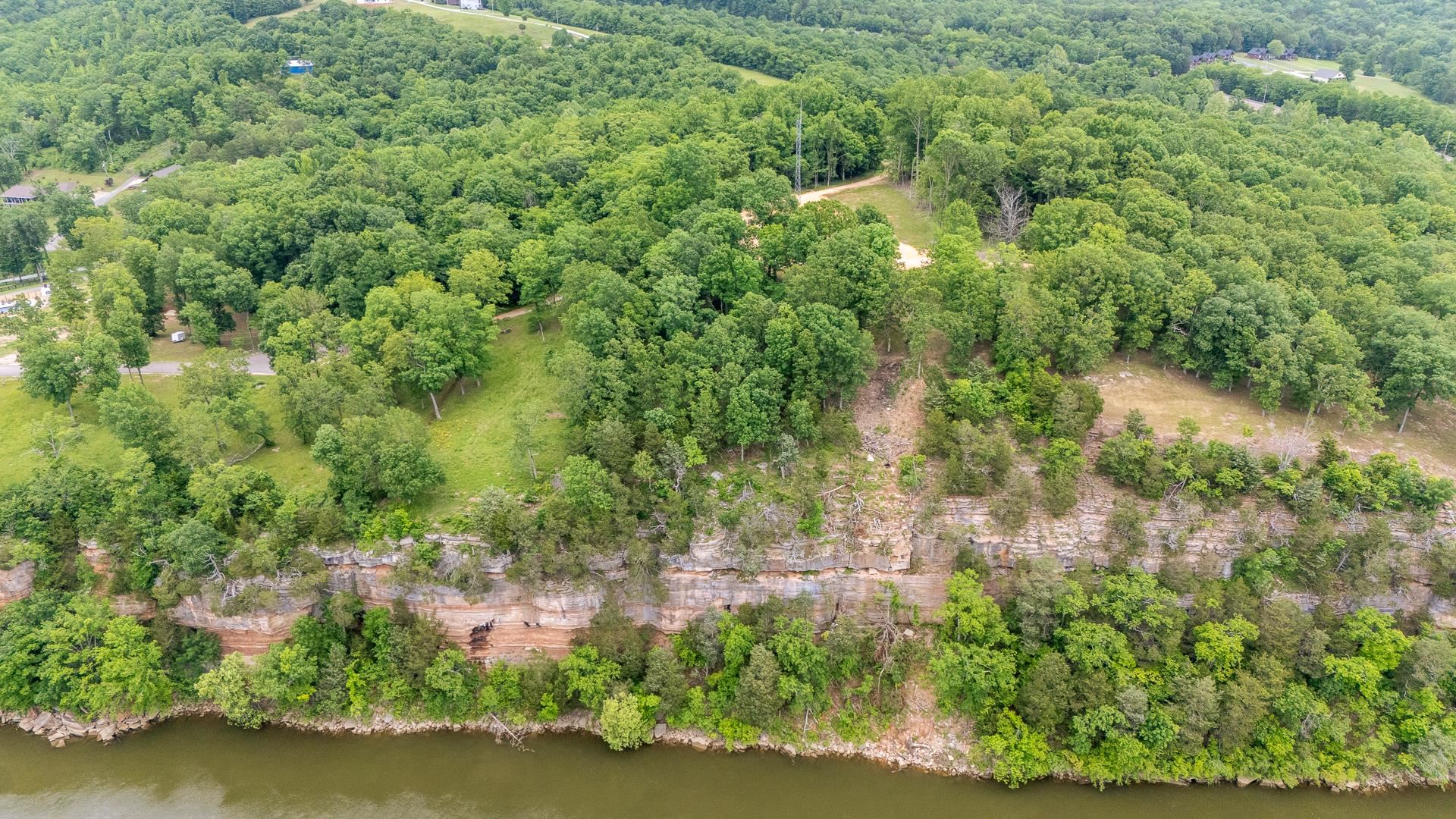 175 Bridgeview Lane Bath Springs, TN 38311 - Photo 3 of 30 an aerial view of residential house with outdoor space and trees all around