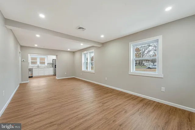 a view of livingroom with hardwood