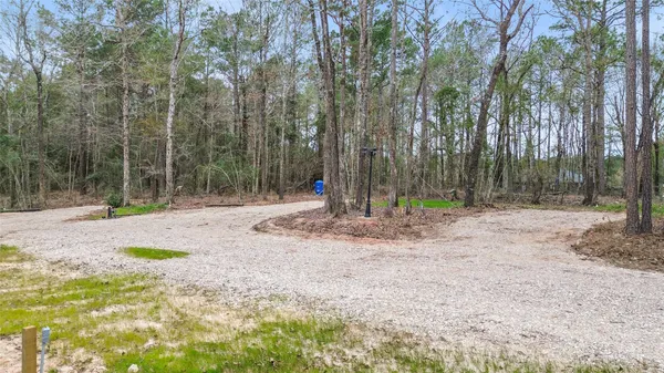 a backyard of a house with palm trees