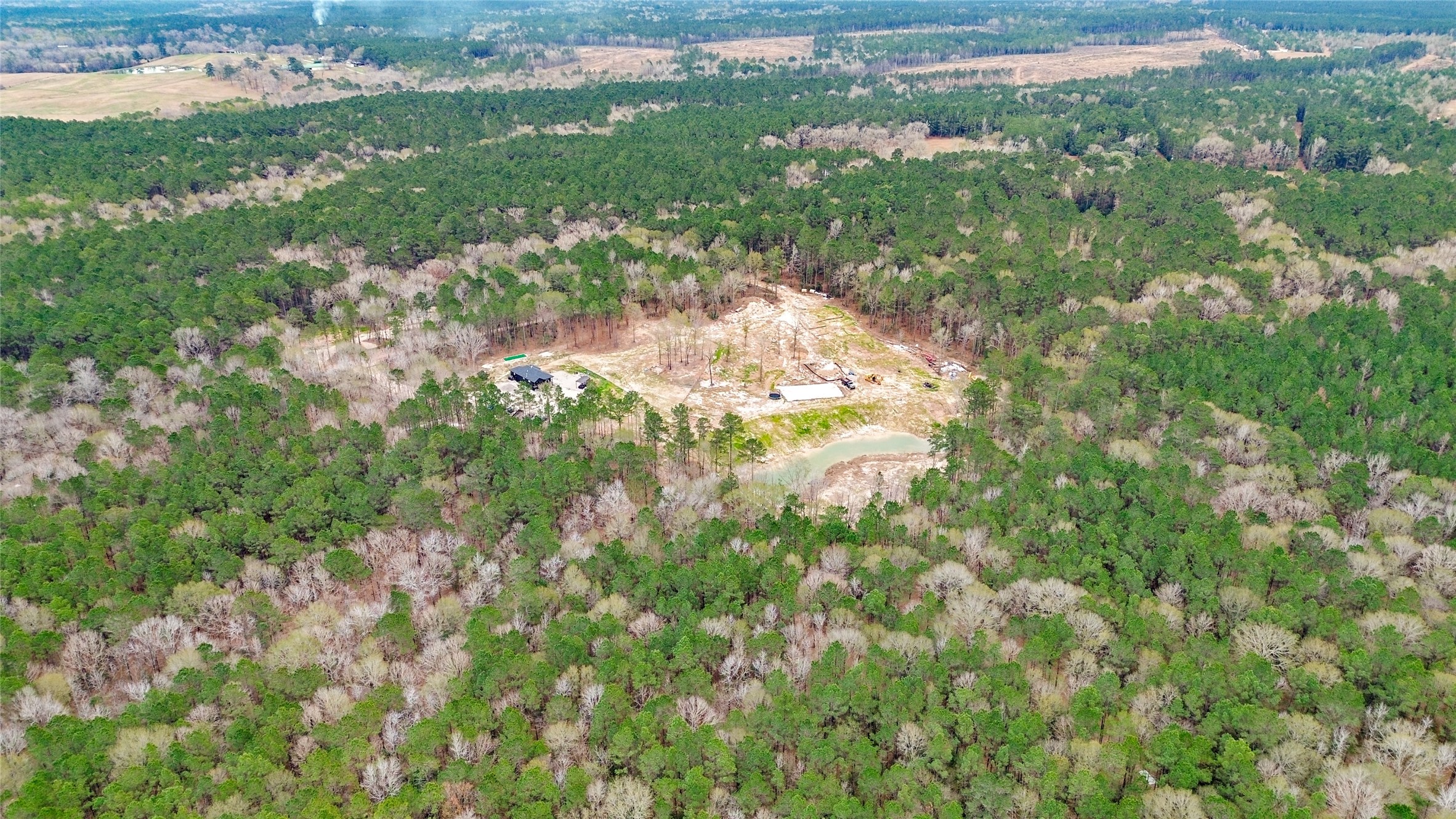 180 Jordan Road Point Blank, TX 77364 - Photo 35 of 38 a view of a yard