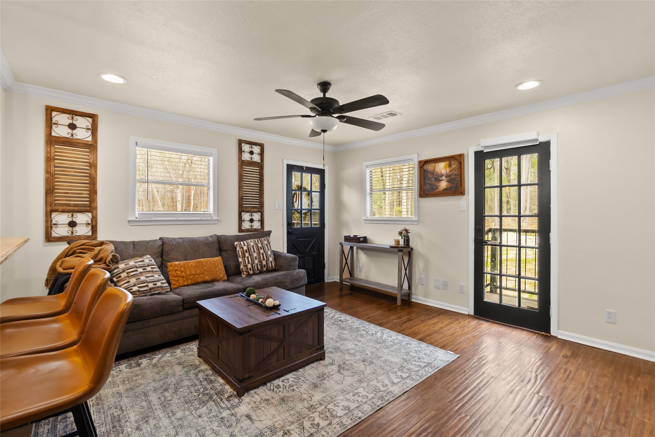 180 Jordan Road Point Blank, TX 77364 - Photo 5 of 38 a living room with furniture and a window