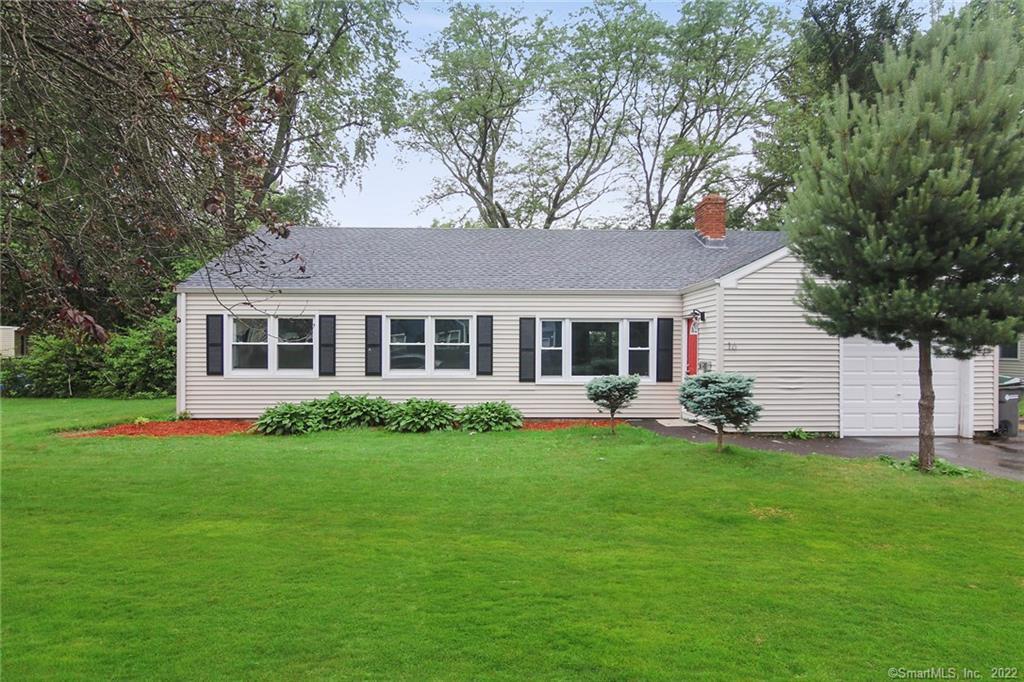 16 Sanford Road Manchester, CT 06042 - Photo 1 of 1 a front view of a house with a garden