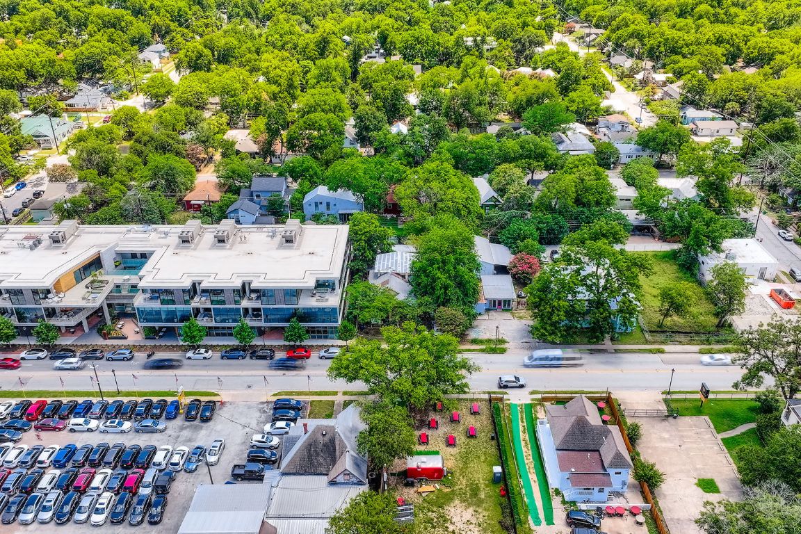 1409 East Cesar Chavez Street Austin, TX 78702 - Photo 2 of 11 an aerial view of multiple house