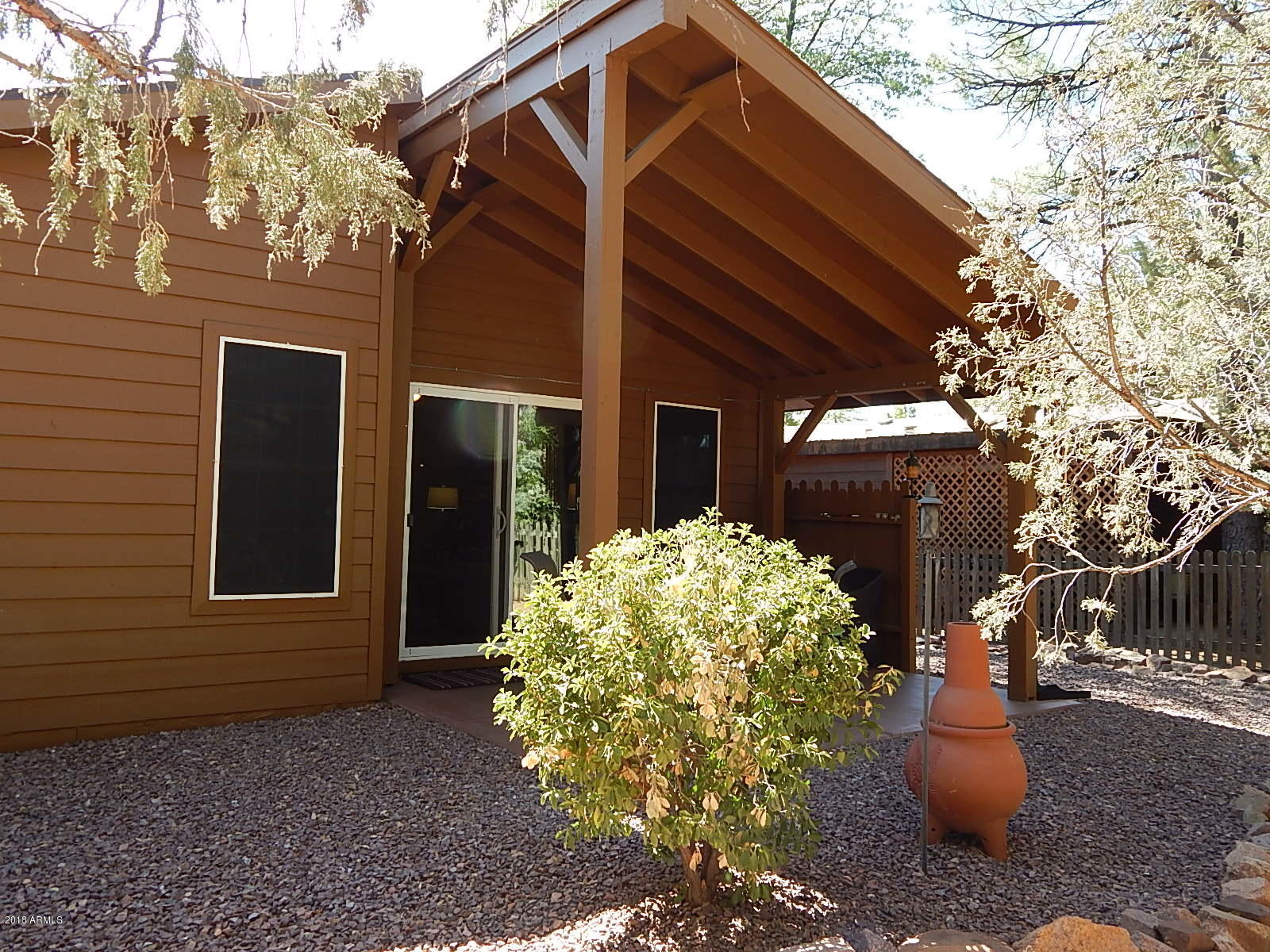 2018 North Mc Lane Road Payson, AZ 85541 - Photo 20 of 26 Back view of home-covered patio
