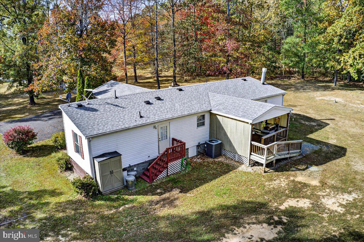 220 Chalklevel Road Louisa, VA 23093 - Photo 21 of 63 an aerial view of a house with yard and balcony